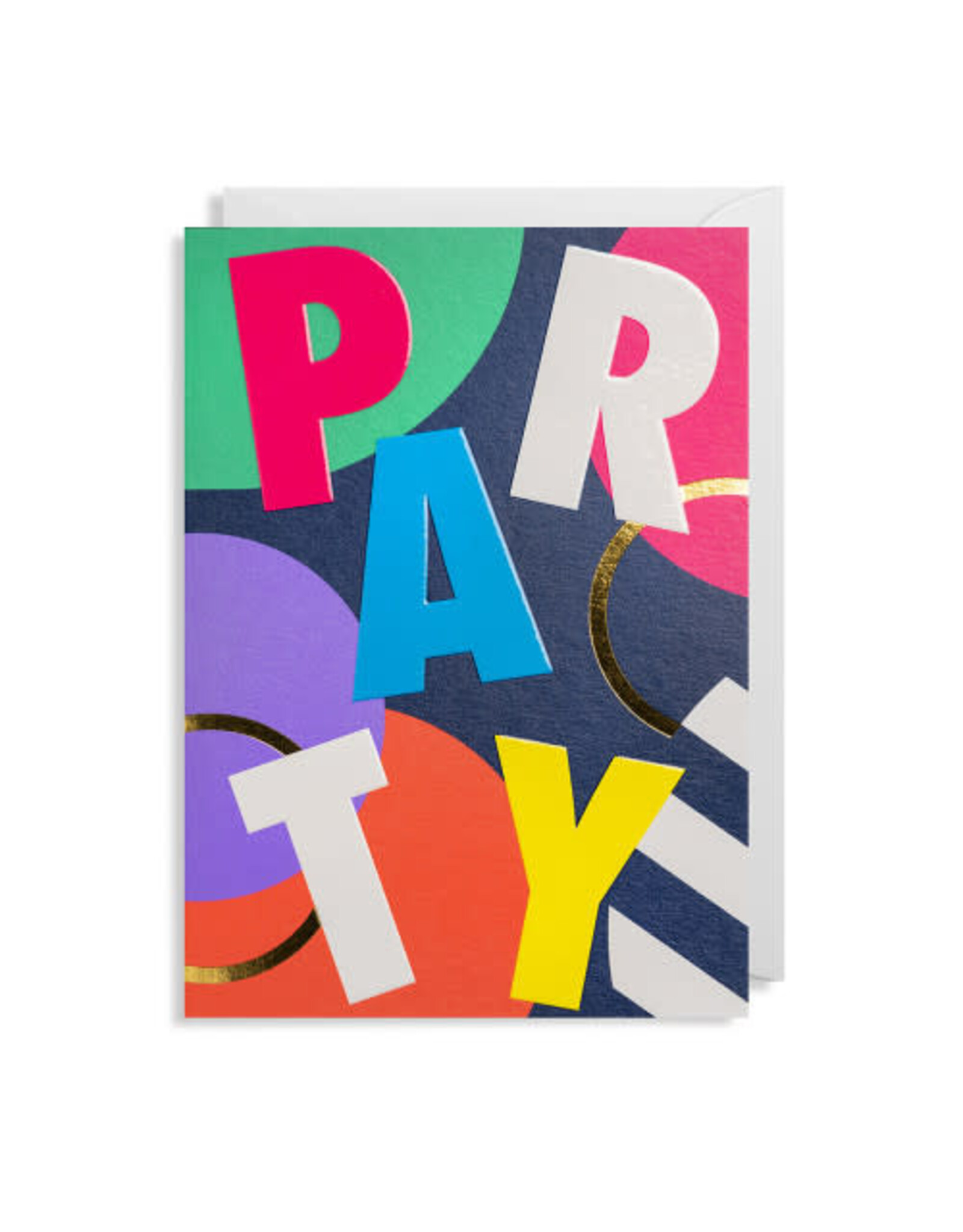 Postco Wenskaart - Party - Dubbele kaart + Envelop