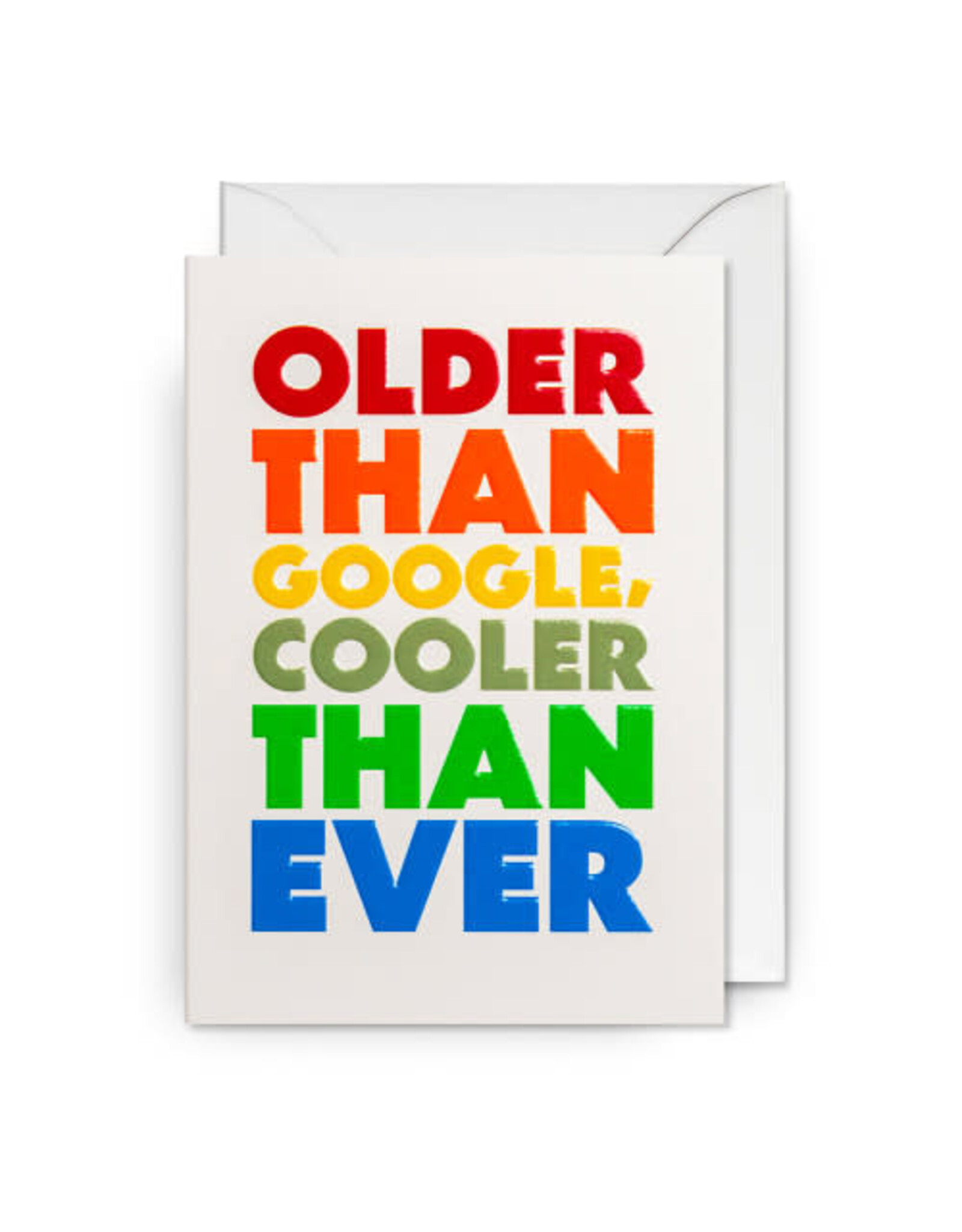 Postco Wenskaart - Cooler than ever - Dubbele kaart + Envelop