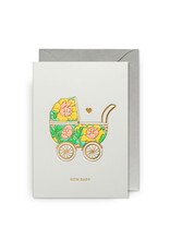 Hanna Werning Wenskaart - New Baby - Dubbele kaart + Envelop
