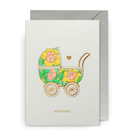 Hanna Werning Wenskaart - New Baby - Dubbele kaart + Envelop