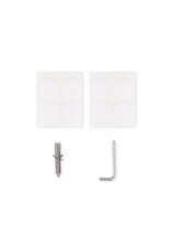 Storytiles Lijst voor tegeltje - 10 x 10 x 2 cm - Duurzaam eikenhout - Met ophangsysteem