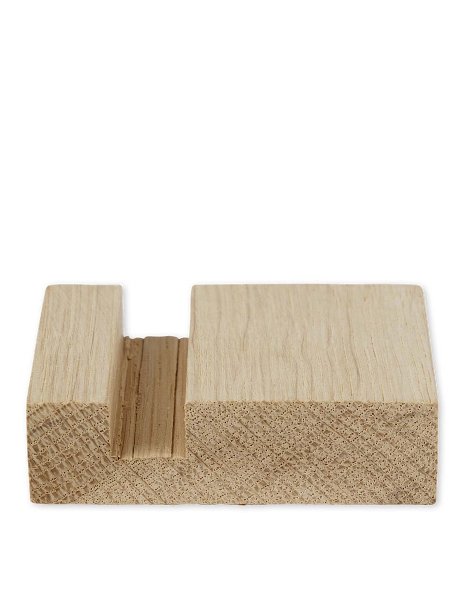 Storytiles Houder - 6,5 x 6,5 x 1,5 cm - Duurzaam eikenhout - One size fits all