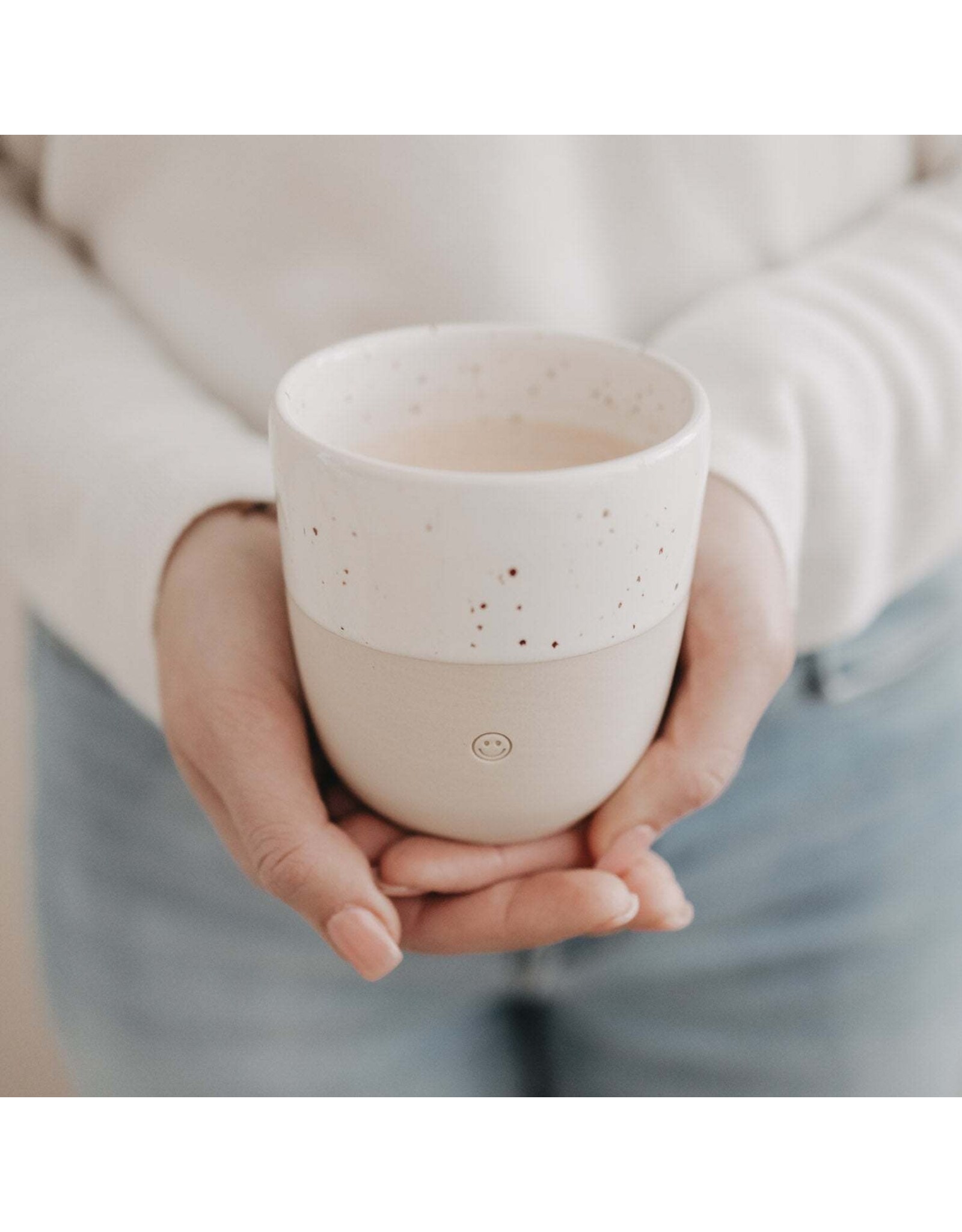 Eulenschnitt Mok - Smiley