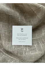 Little Universe Mini Staand lijstje + Mini Poëzie 'Zachtheid'