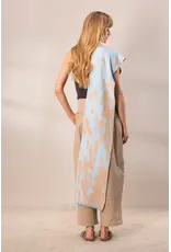 Wolvis Wolvis SS26 -  Saturni, Midi - Light Blue - 150x25 cm