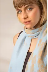 Wolvis Wolvis SS26 -  Saturni, Midi - Light Blue - 150x25 cm