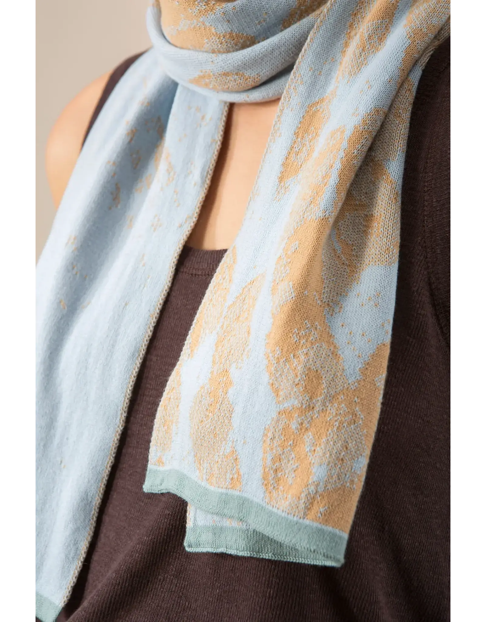 Wolvis Wolvis SS26 -  Saturni, Midi - Light Blue - 150x25 cm