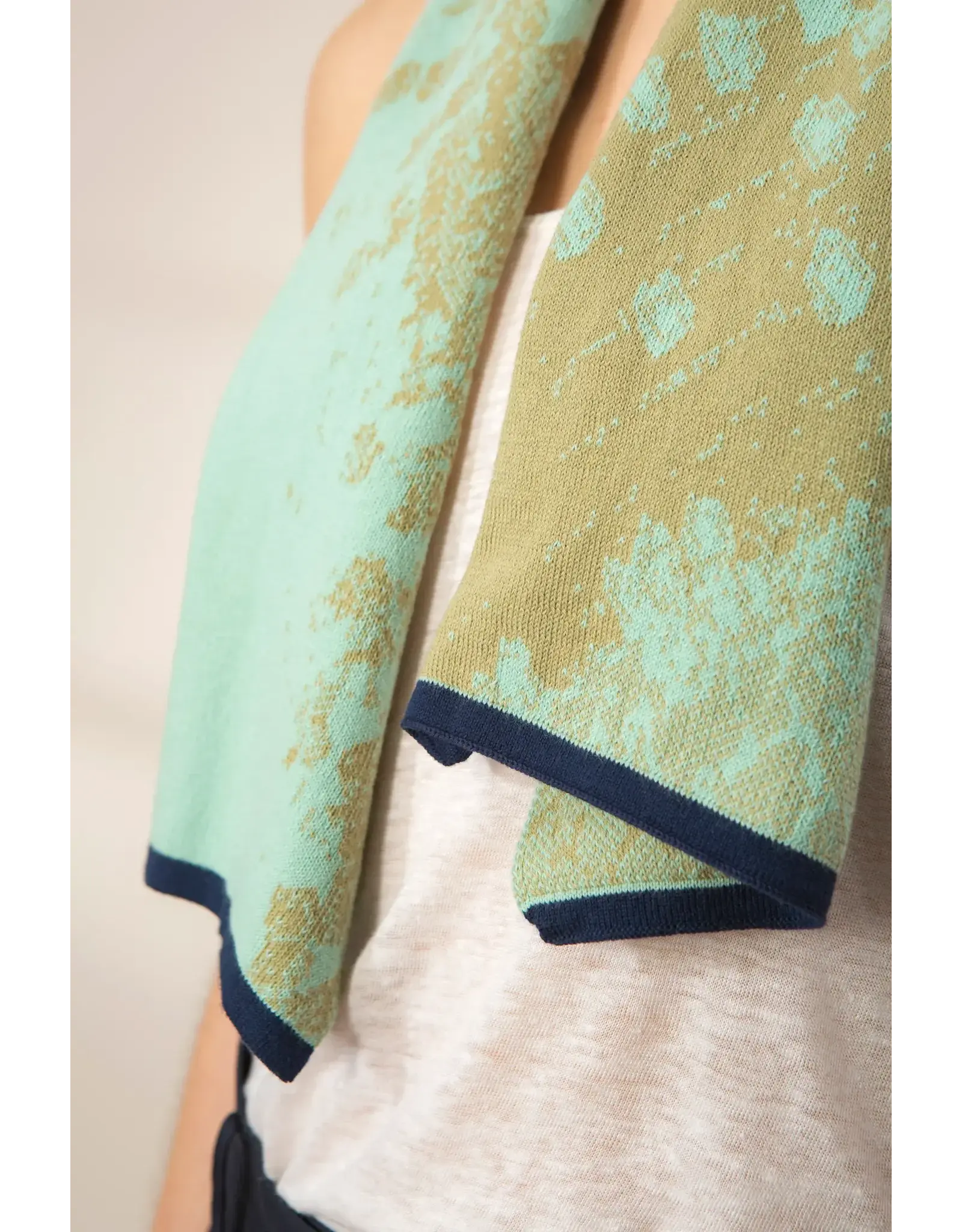 Wolvis Wolvis SS26 -  Selena, Midi - Mint - 150x25 cm