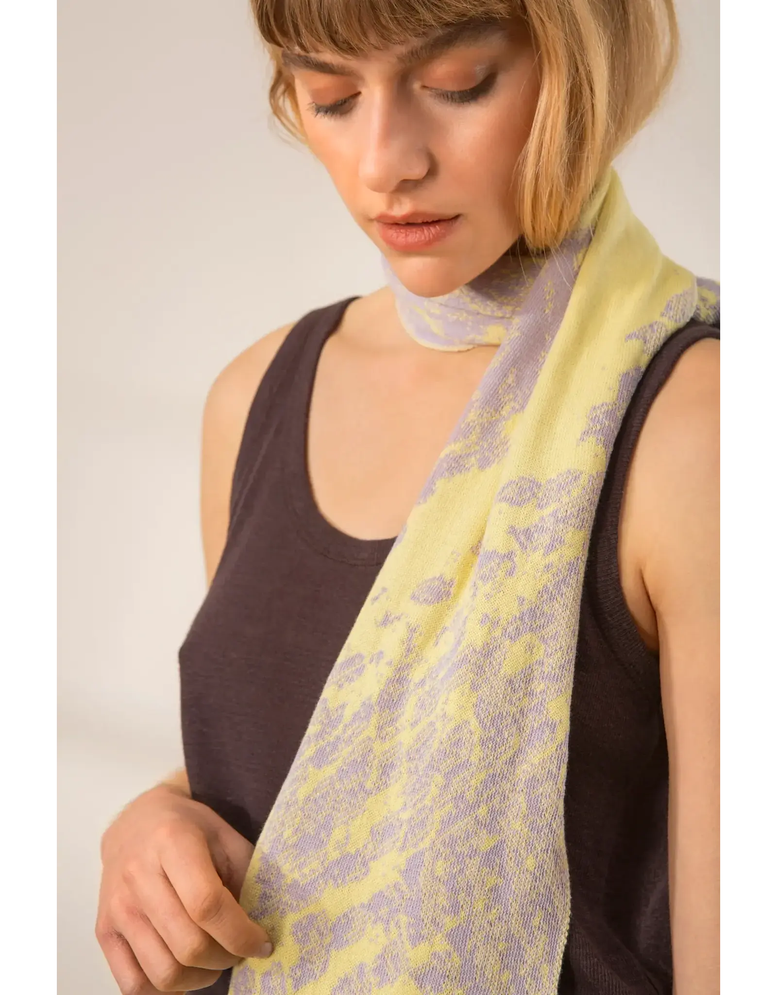 Wolvis Wolvis SS26 -  Selena, Midi - Violet - 150x25 cm