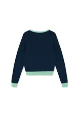 Wolvis Wolvis SS26 - Atlas, Cardigan - Midnight blue