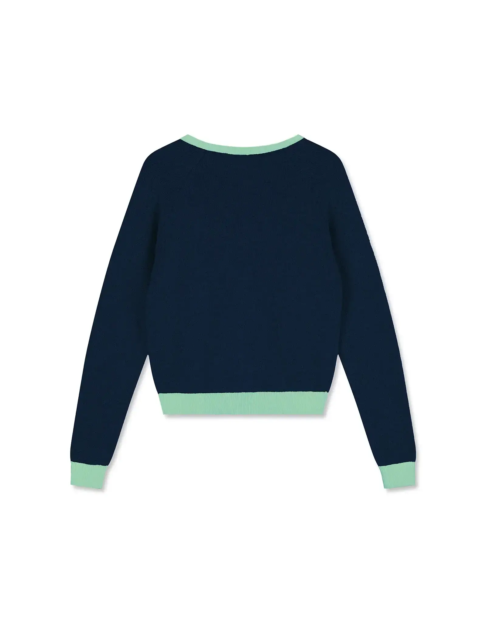 Wolvis Wolvis SS26 - Atlas, Cardigan - Midnight blue