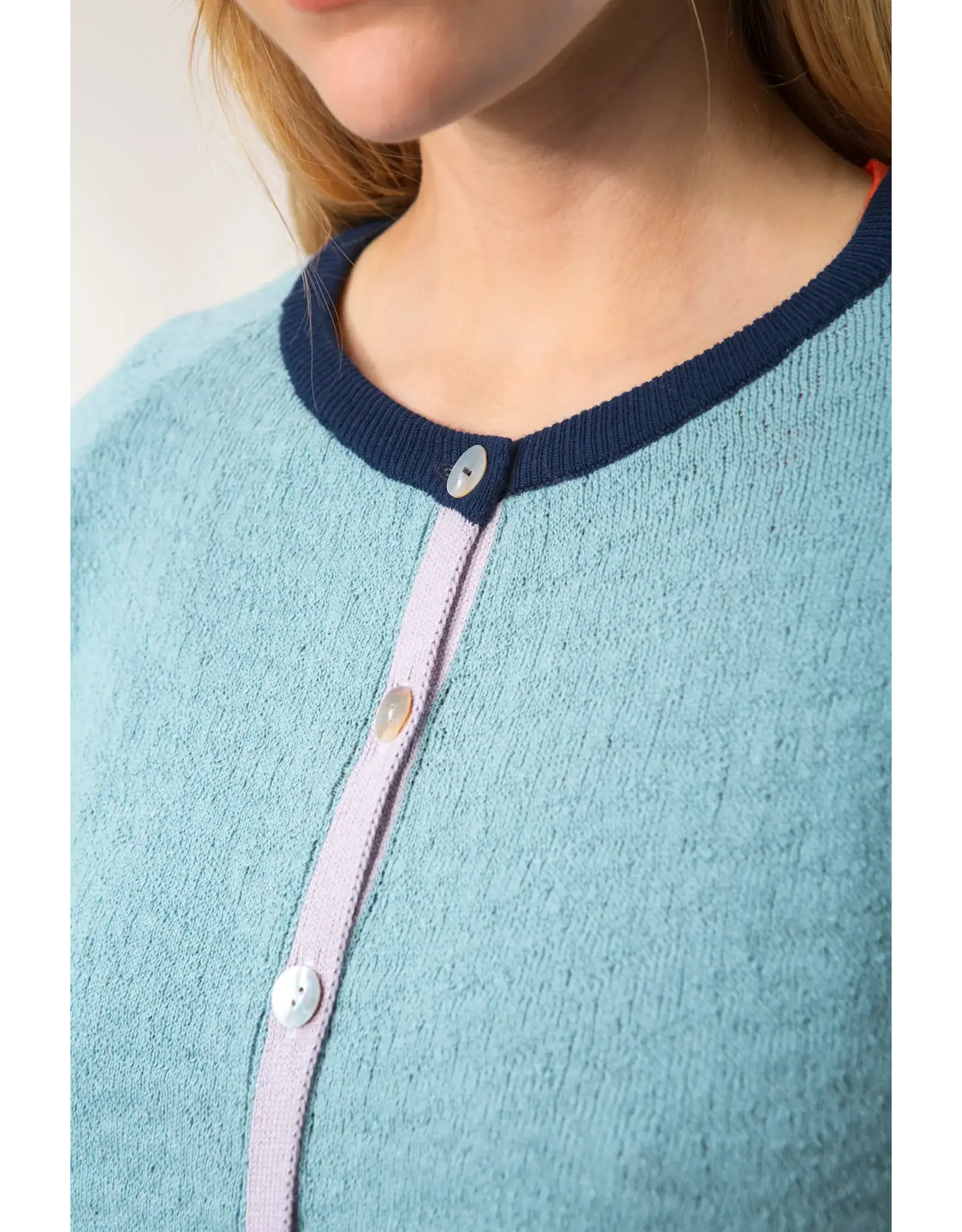 Wolvis Wolvis SS26 - Atlas, Cardigan - Cloud