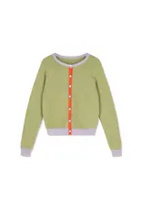 Wolvis Wolvis SS26 - Atlas, Cardigan - Pistache