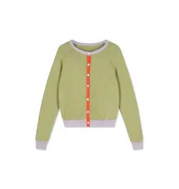 Wolvis Wolvis SS26 - Atlas, Cardigan - Pistache