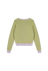 Wolvis Wolvis SS26 - Atlas, Cardigan - Pistache