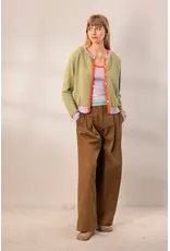 Wolvis Wolvis SS26 - Atlas, Cardigan - Pistache