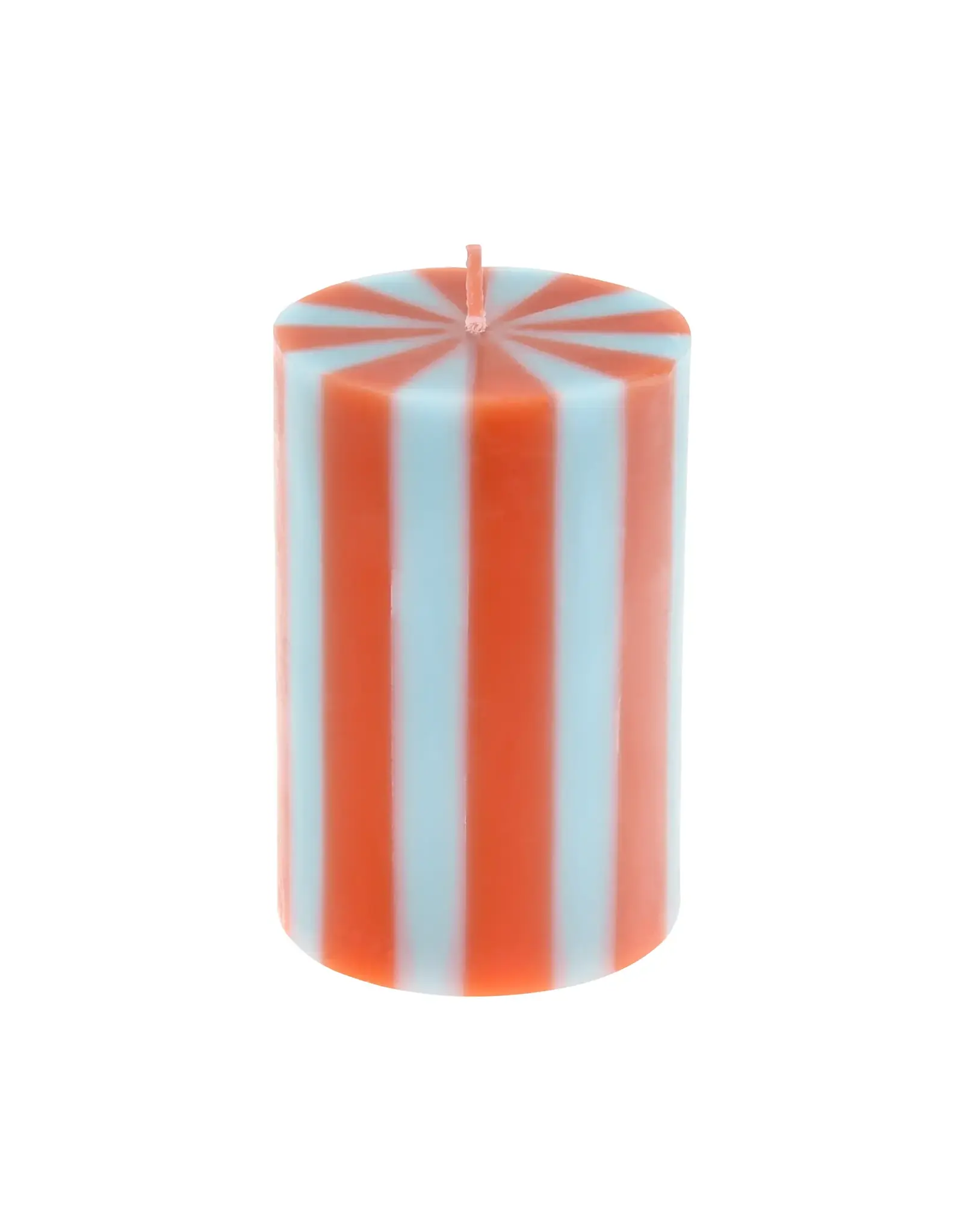 Meri Meri Pillar kaars - Bright Stripes - 8,9cm