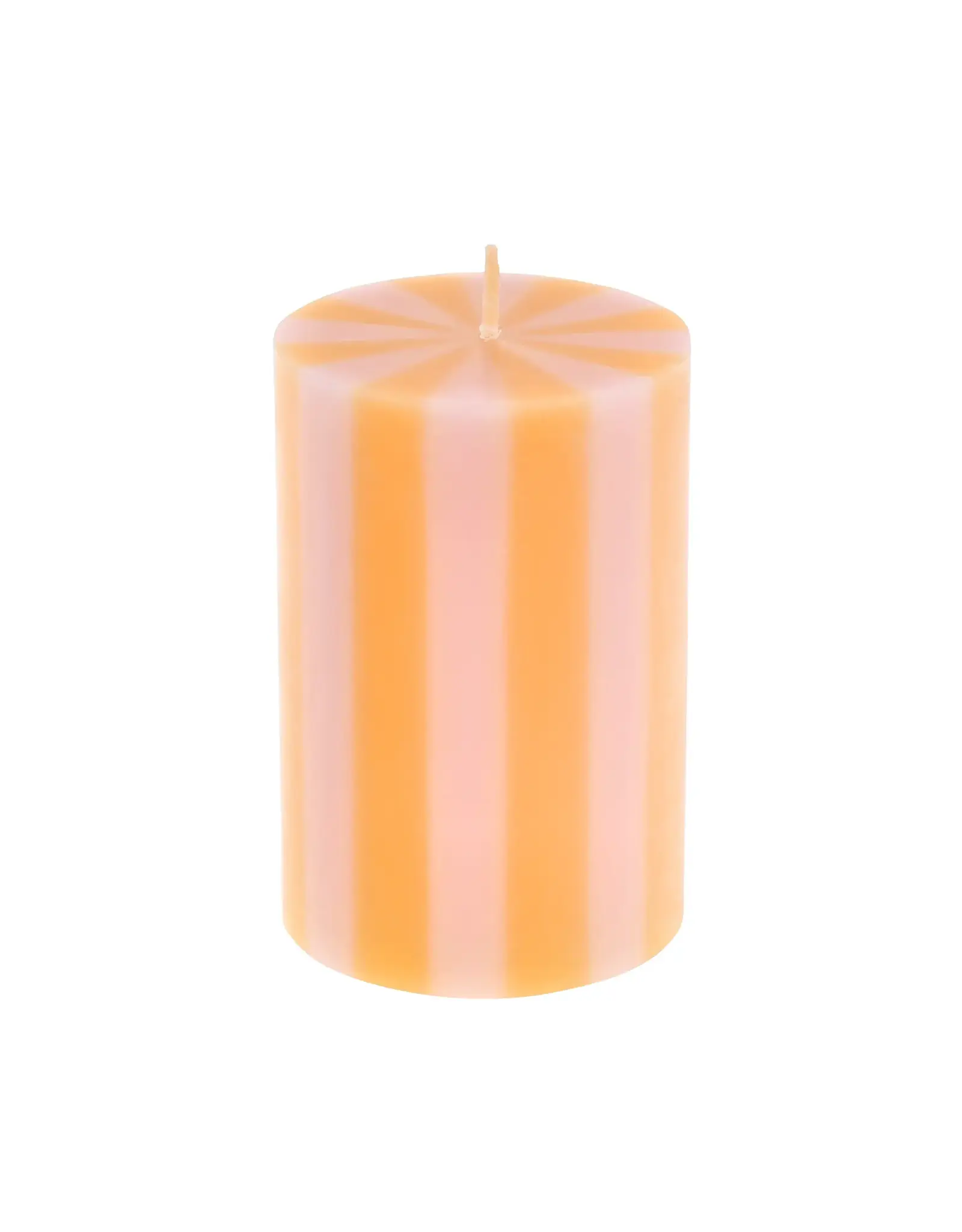 Meri Meri Pillar kaars - Bright Stripes - 8,9cm