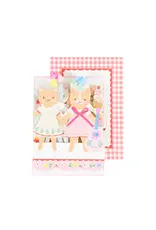 Meri Meri Wenskaart - Kitten Birthday - Concertina + Envelop