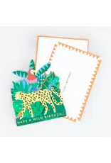 Meri Meri Wenskaart - Jungle Animal Birthday - Concertina + Envelop