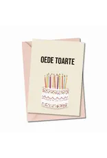 Atelier Moomade Wenskaart - Oede toarte - Postkaart + Envelop