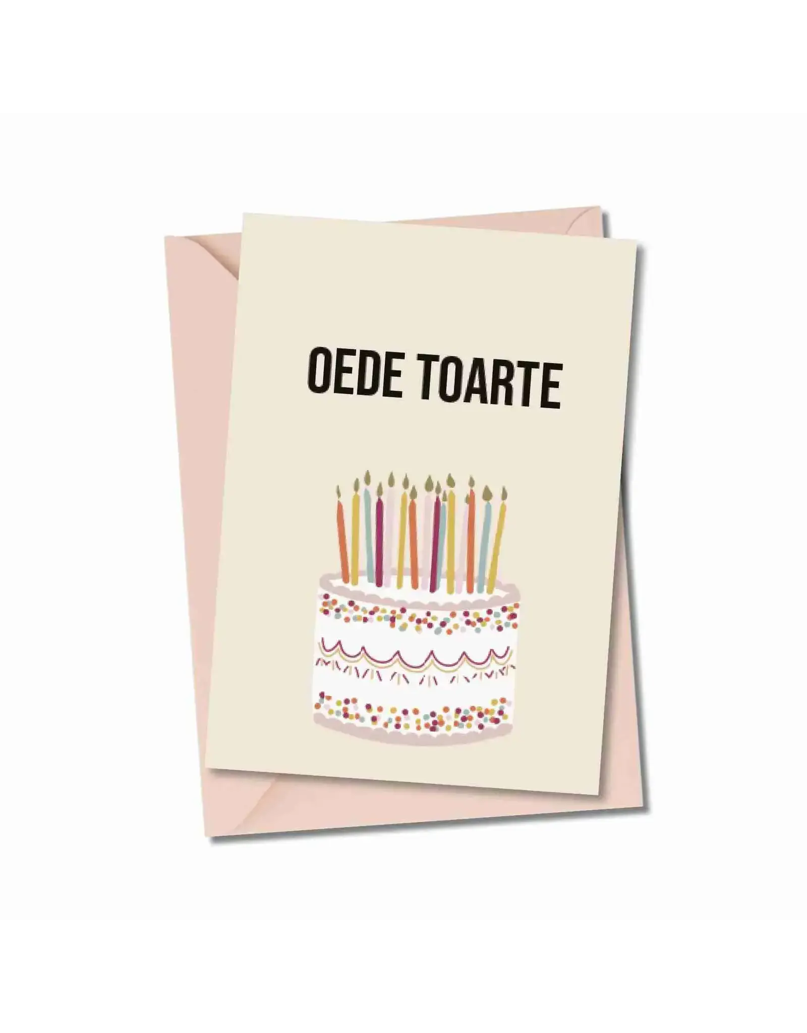 Atelier Moomade Wenskaart - Oede toarte - Postkaart + Envelop