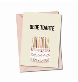 Atelier Moomade Wenskaart - Oede toarte - Postkaart + Envelop