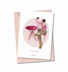 Atelier Moomade Wenskaart - Tiet voe toarte - Postkaart + Envelop