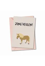 Atelier Moomade Wenskaart - Jong veulen - Postkaart + Envelop