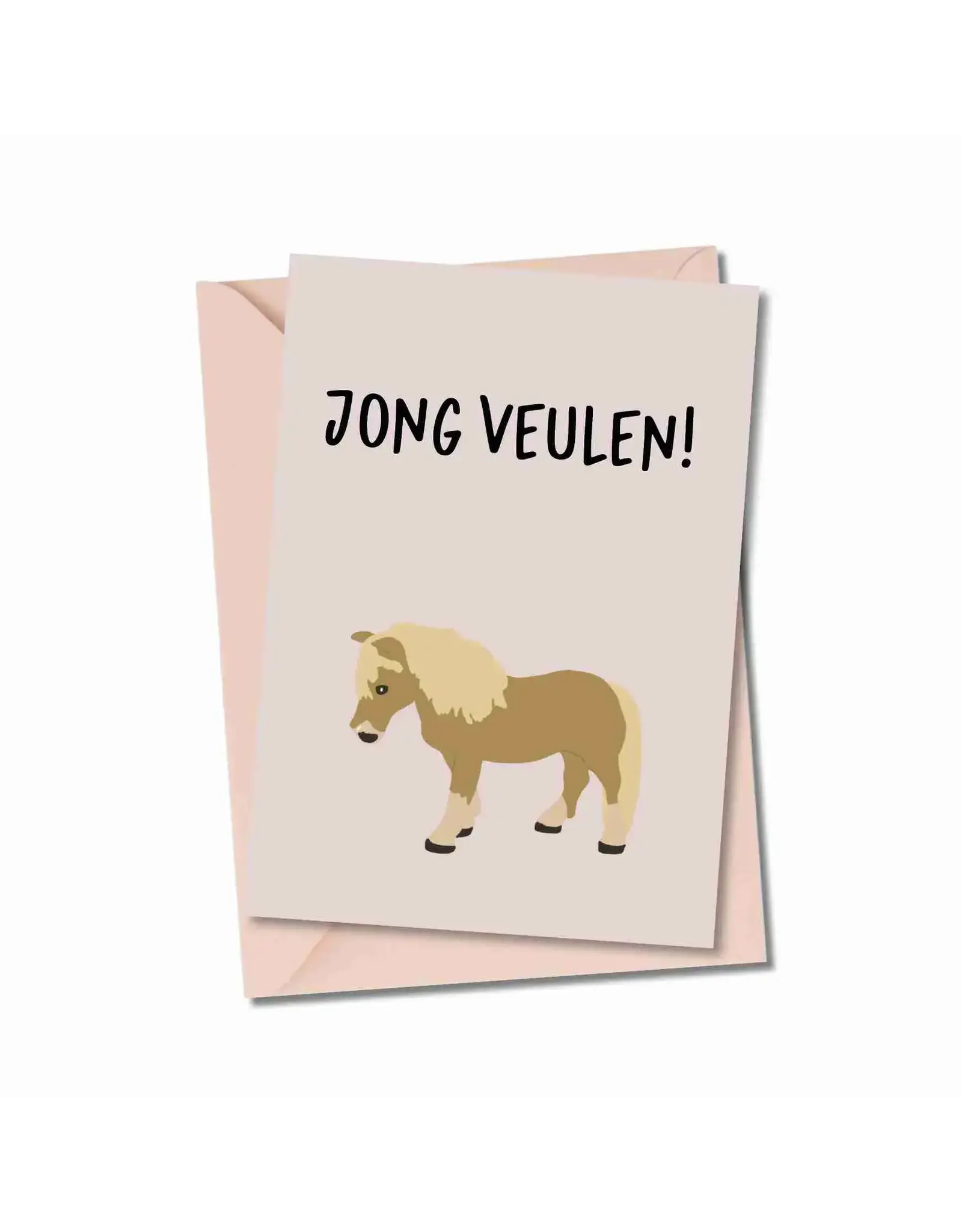 Atelier Moomade Wenskaart - Jong veulen - Postkaart + Envelop
