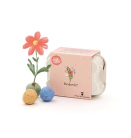 Don Estilo Bloemenboeket in eierdoosjes - Bedankt!