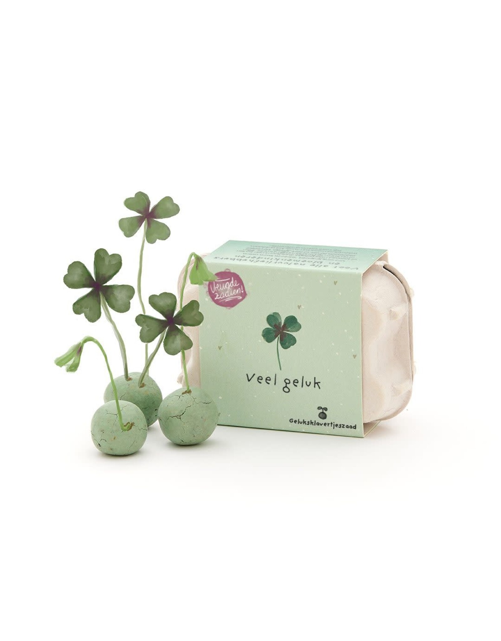 Don Estilo Bloemenboeket in eierdoosjes - Veel geluk!