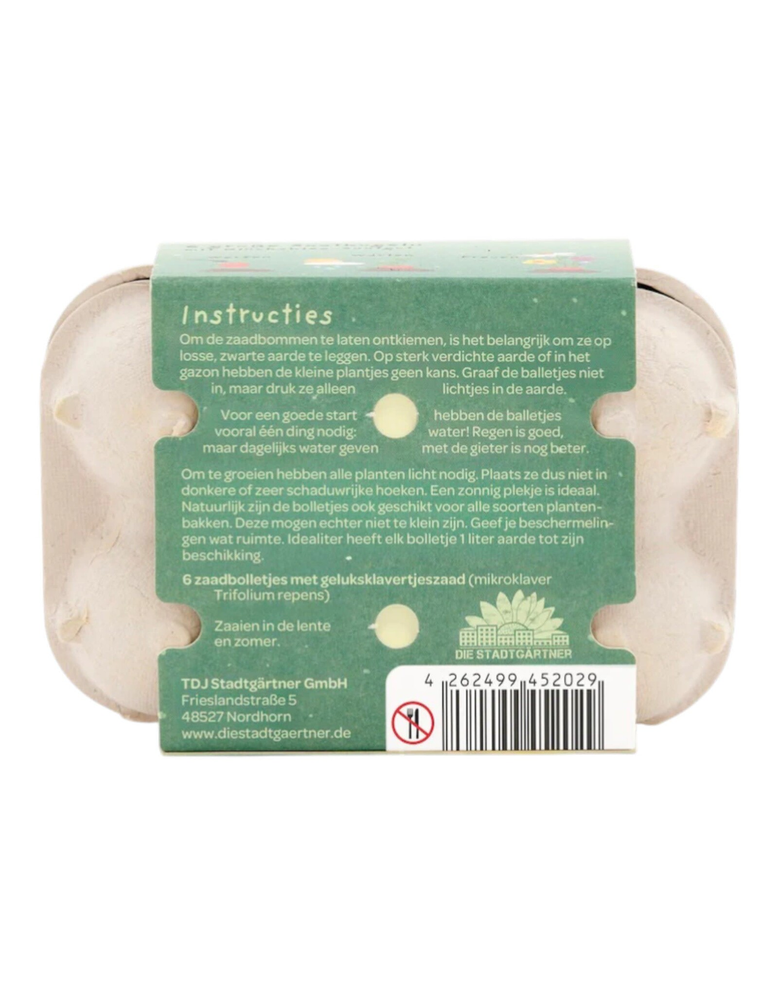 Don Estilo Bloemenboeket in eierdoosjes - Veel geluk!