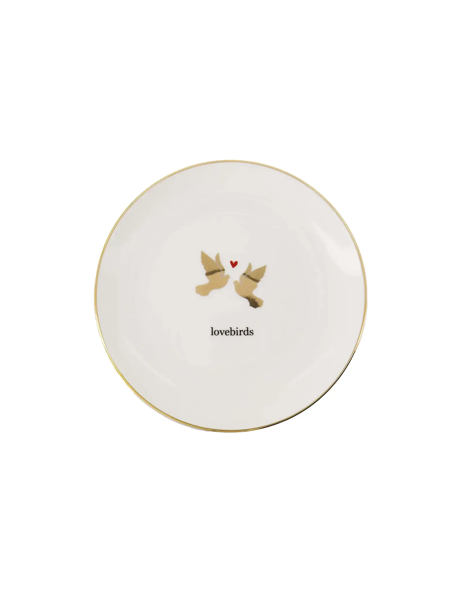 Zusss Bordje, Lovebirds - Ø 14,5cm