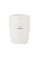 Zusss Koffiemok - Lieve Mama, Roze Hartjes - Ø7x9,5cm