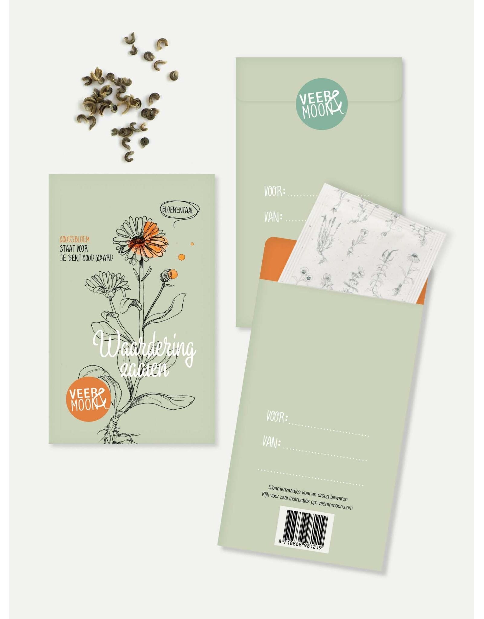 Veer&Moon Zadenzakje - Waardering zaaien