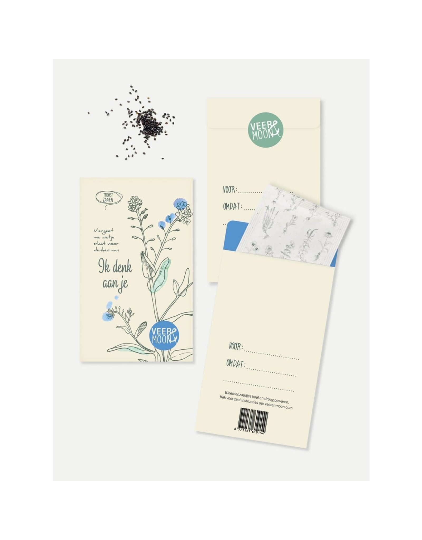 Veer&Moon Zadenzakje - Ik denk aan je