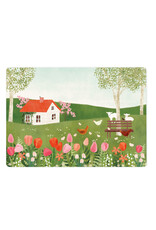 LemonBird Wenskaart - Lentetuin - Postkaart + Envelop