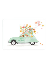 LemonBird Wenskaart - Special Delivery - Postkaart + Envelop