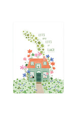 LemonBird Wenskaart - Lots of luck - Postkaart + Envelop
