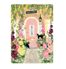 LemonBird Wenskaart - This is home - Postkaart + Envelop