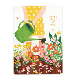 LemonBird Wenskaart - Tuinieren - Postkaart + Envelop