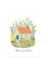 LemonBird Wenskaart - Home sweet home - Postkaart + Envelop