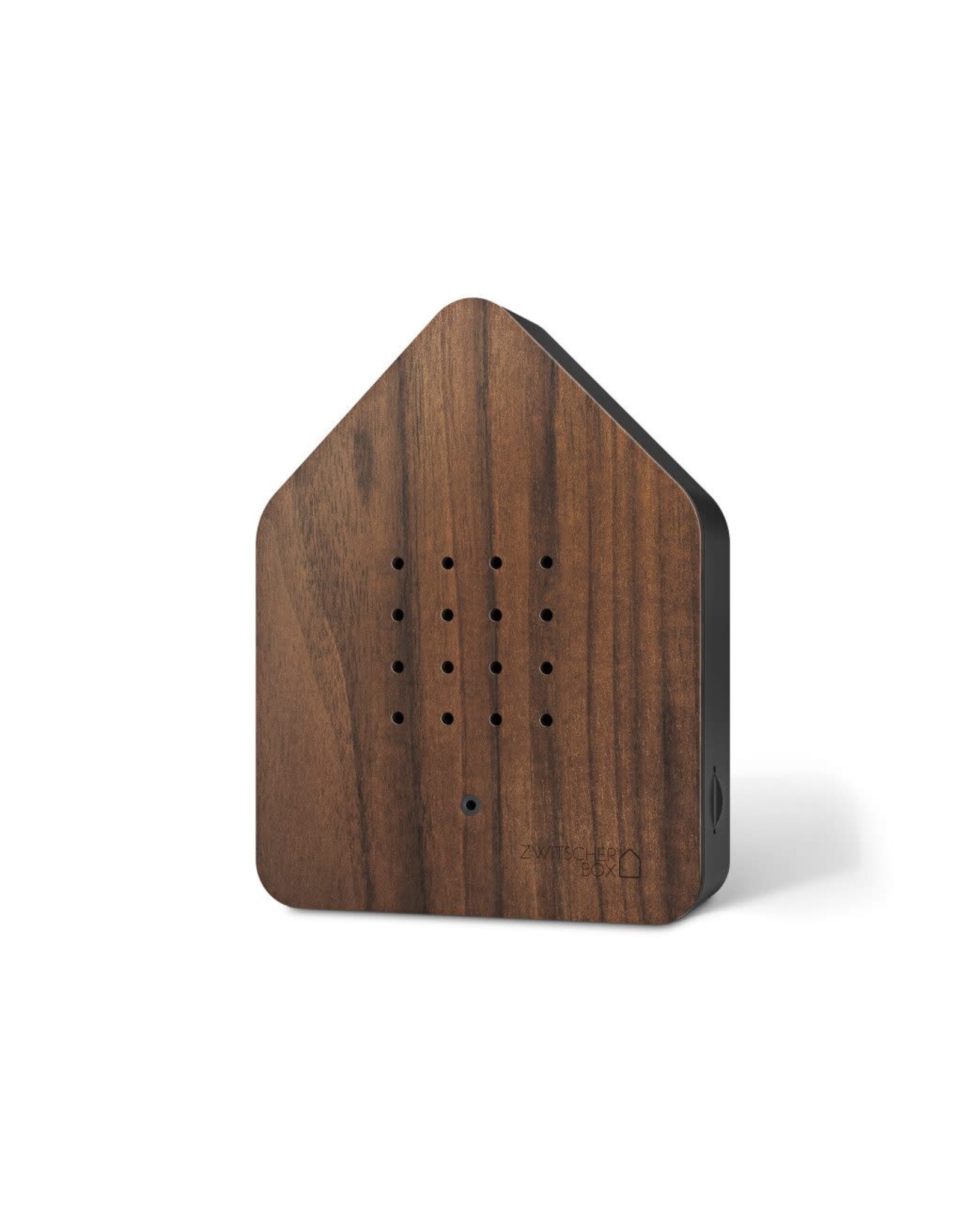 Zwitscherbox Zwitscherbox Walnoot - Geluiden: Merel - B 11 x H 14,5 x D 3,5 cm