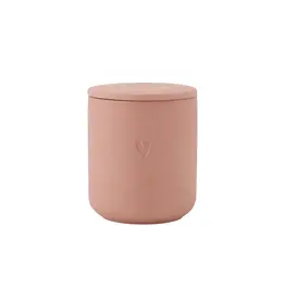 Zusss Geurkaars, Keramiek Hartje - Terracotta