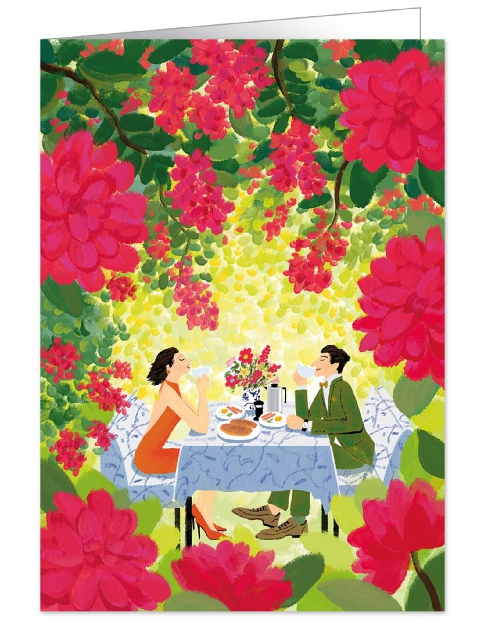 Heartfelt Wenskaart - 1986 - Dubbele kaart + Envelop