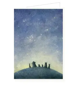 Lieve Claesen Wenskaart - Dieren, Voor altijd dichtbij - Dubbele kaart + Envelop