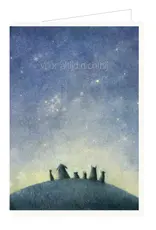 Lieve Claesen Wenskaart - Dieren, Voor altijd dichtbij - Dubbele kaart + Envelop