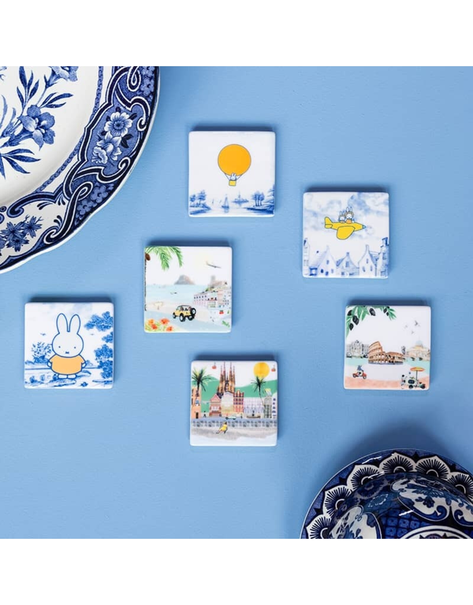 Storytiles Mini Tegel / Magneet - Hier ben ik! - 6 x 6 cm