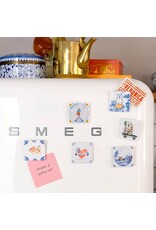 Storytiles Mini Tegel / Magneet - Hier ben ik! - 6 x 6 cm